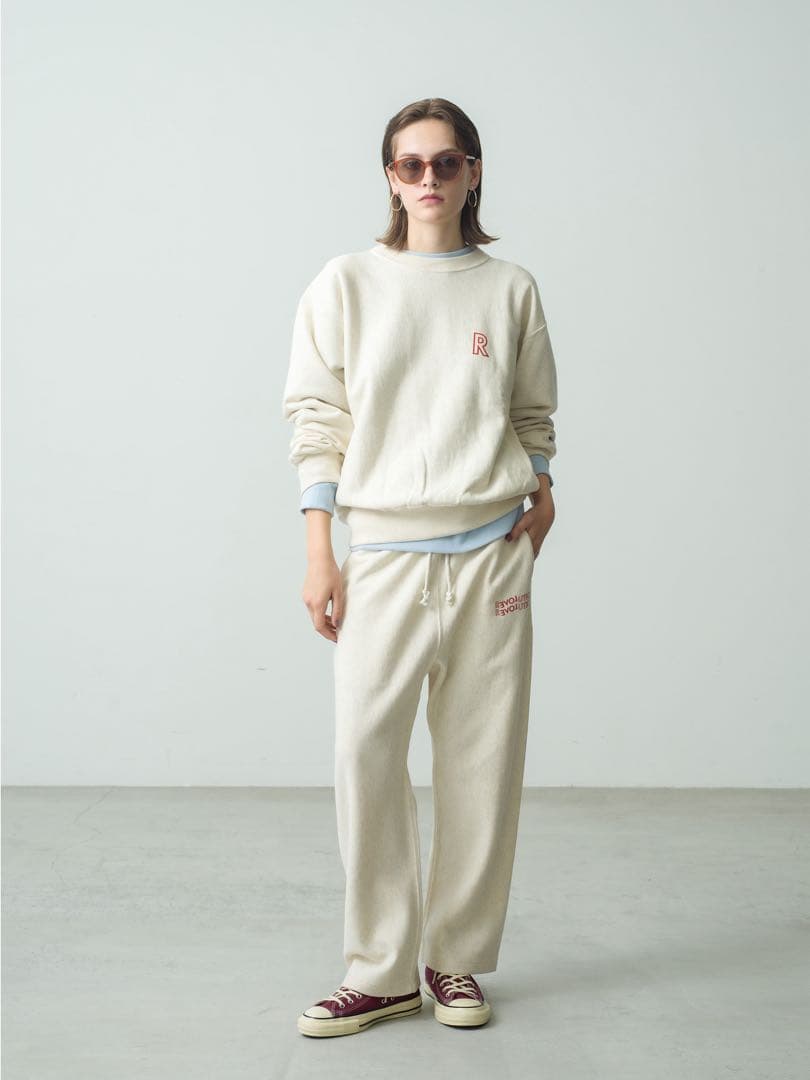 【新品未使用】ロンハーマン RHC クルーネック スウェット ライトグレー M