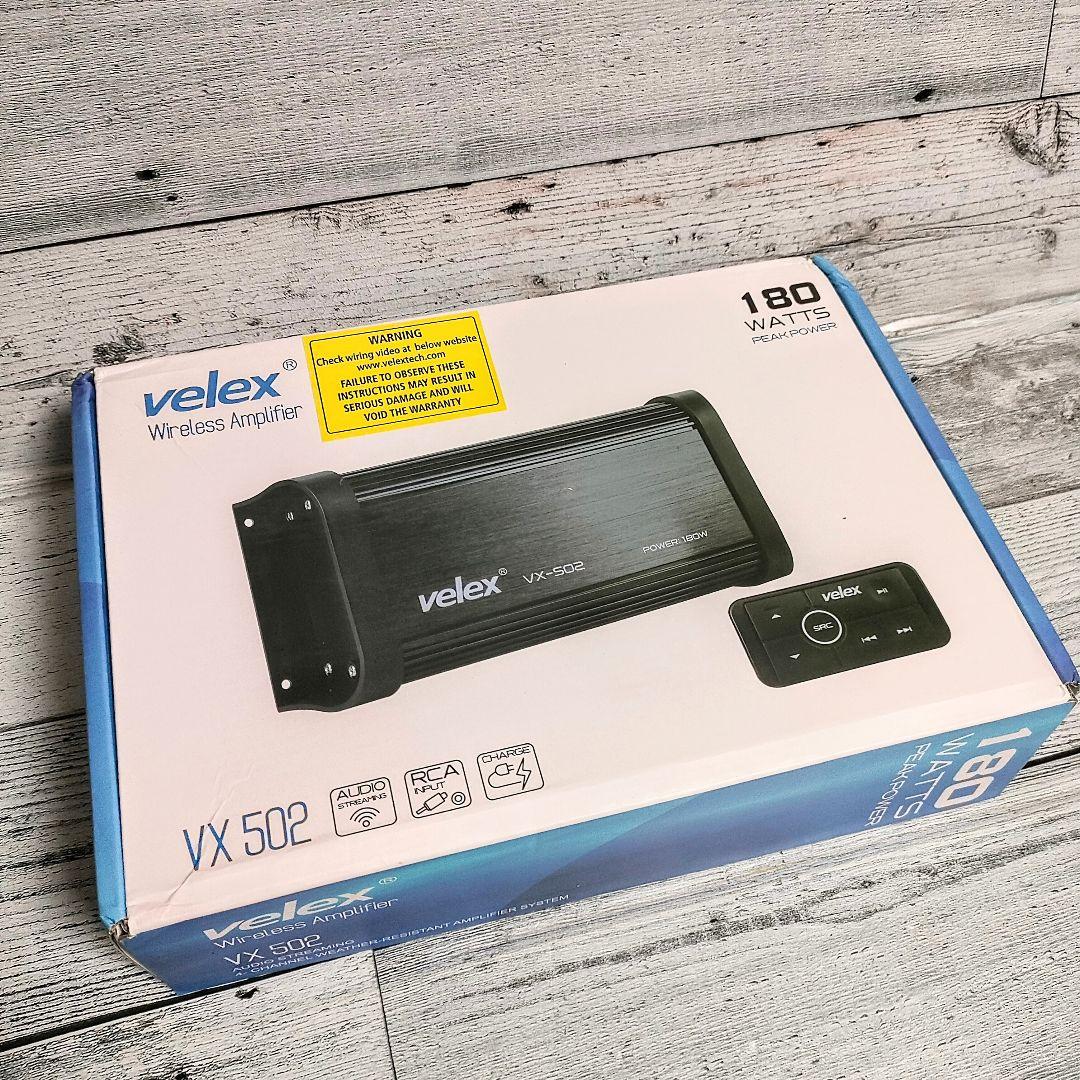 180Wモデル velex 防水 オーディオ マリン ブルートゥースアンプ