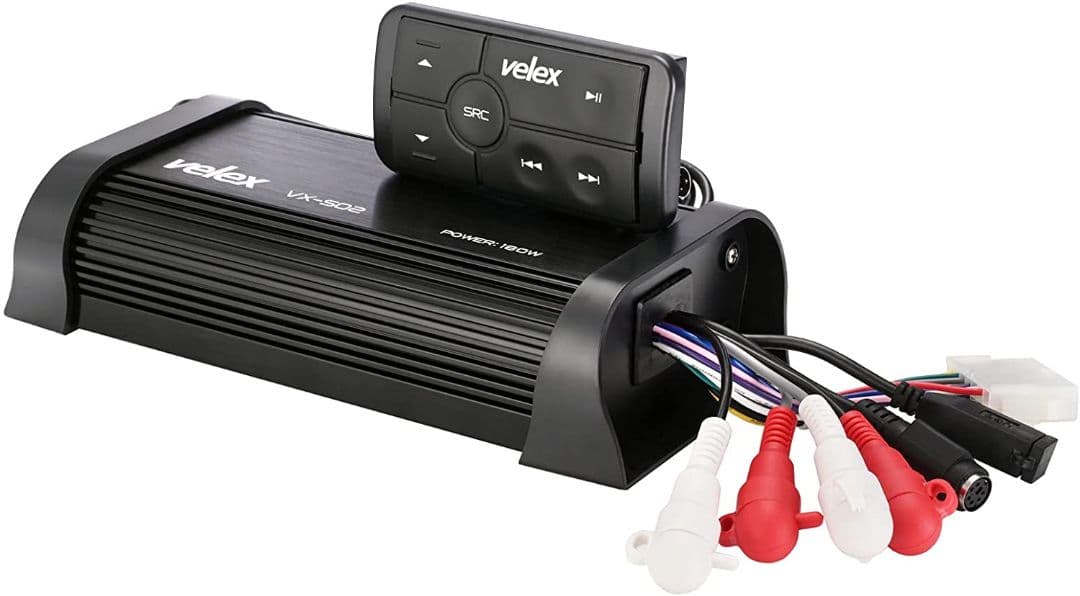 180Wモデル velex 防水 オーディオ マリン ブルートゥースアンプ