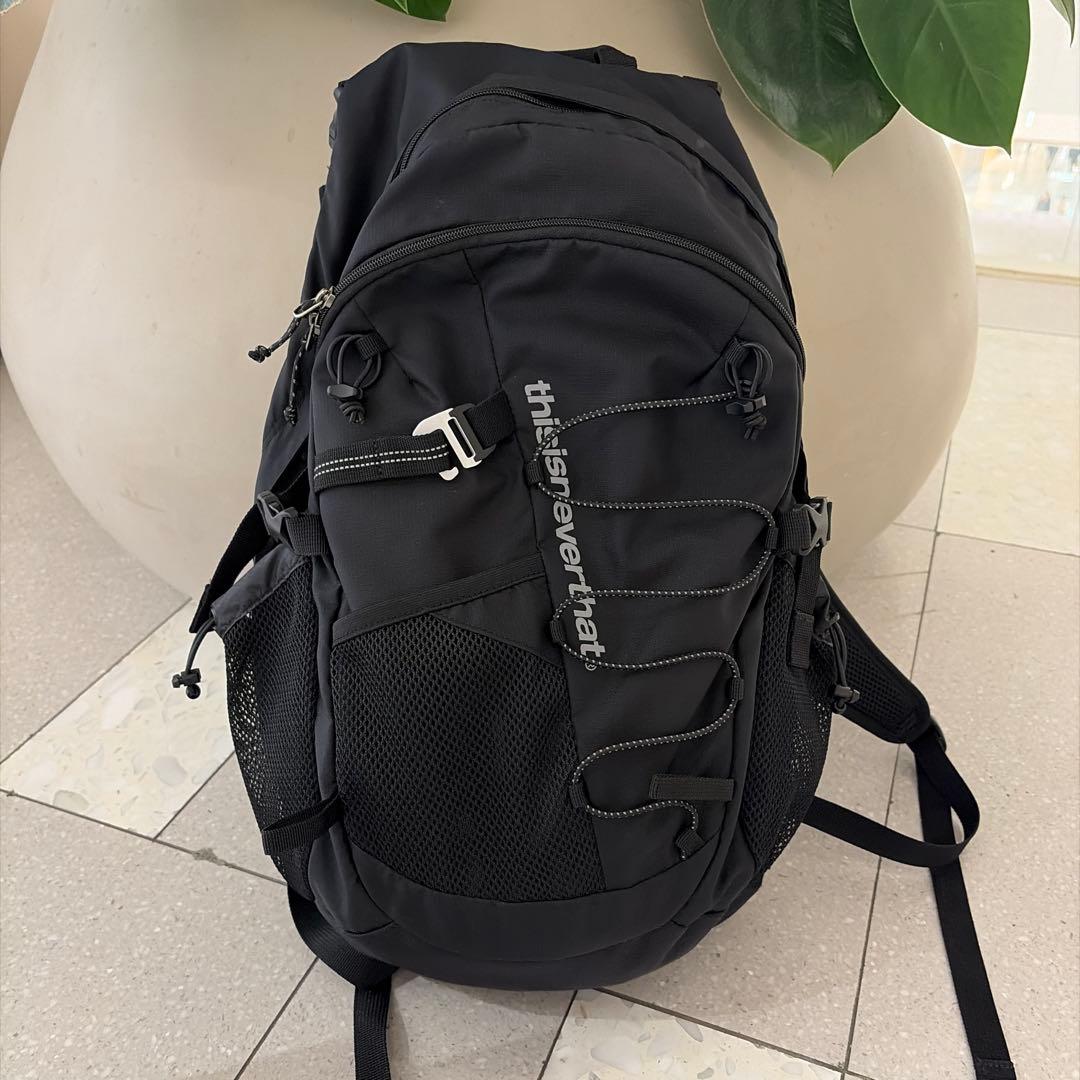 【SALE】thisisneverthat ブラックバックパック