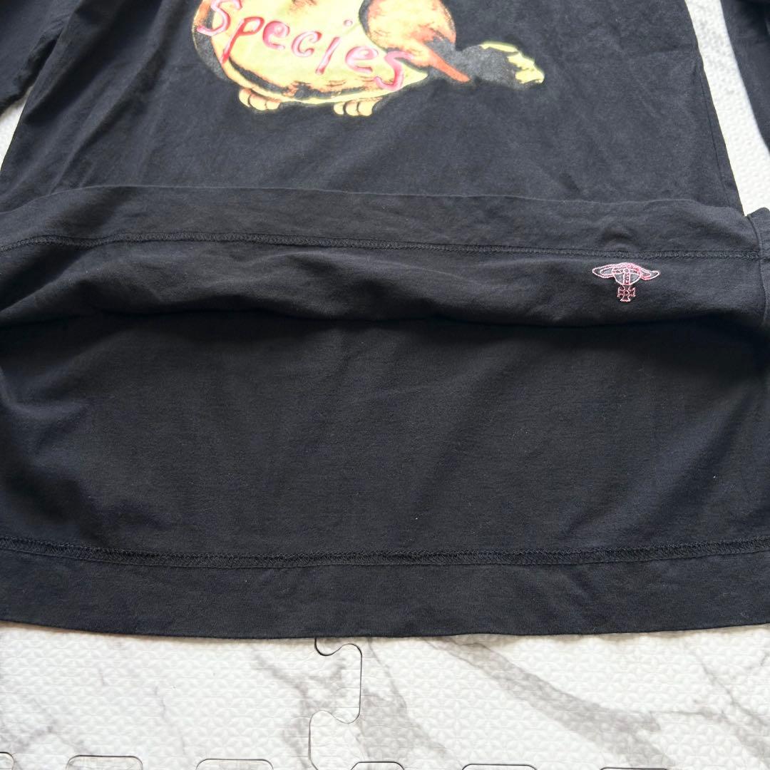 美品♡ ヴィヴィアンウエストウッド ロンT ふくろう 長袖 オーブ刺繍 黒 01