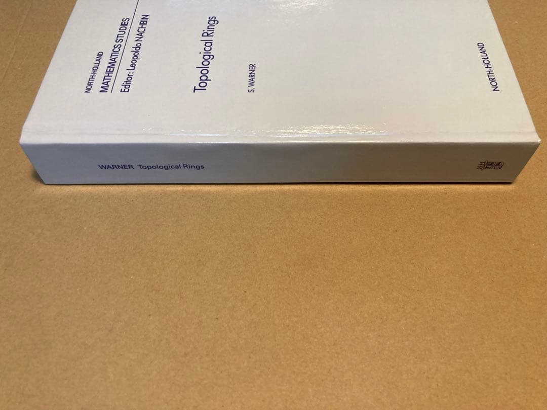 洋書 Topological Rings