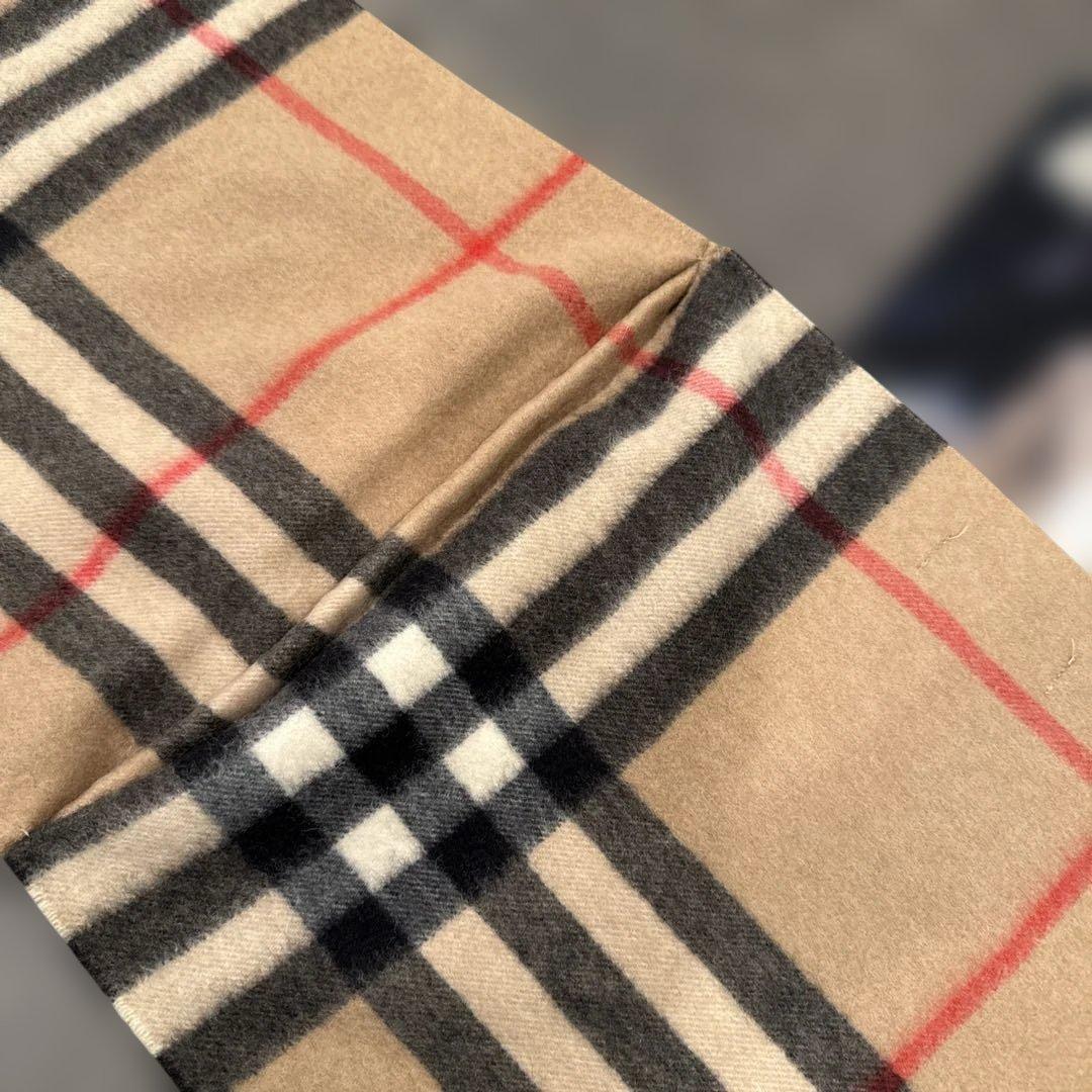 土日特価バーバリープローサム　カシミヤ　スヌード　マフラー