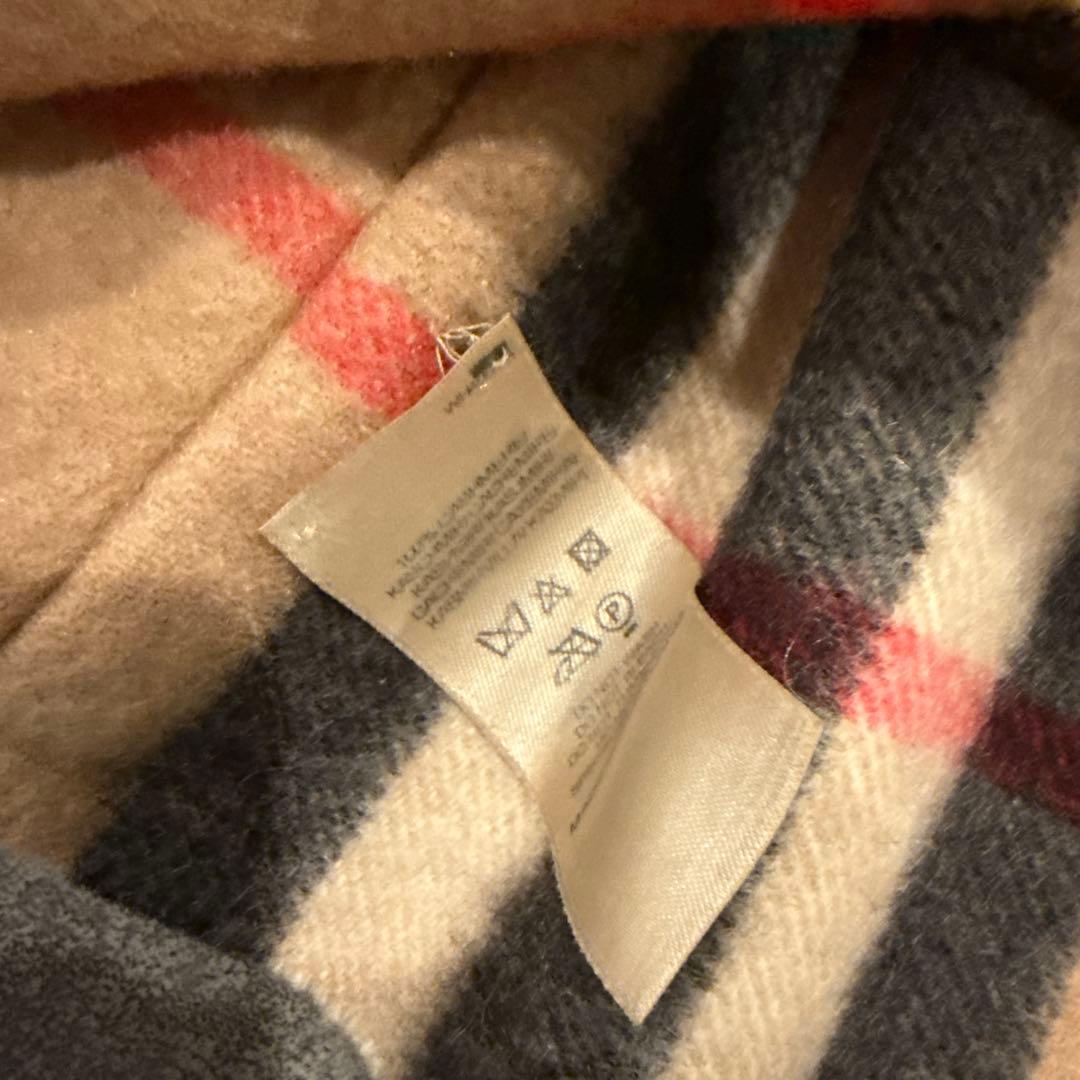 土日特価バーバリープローサム　カシミヤ　スヌード　マフラー