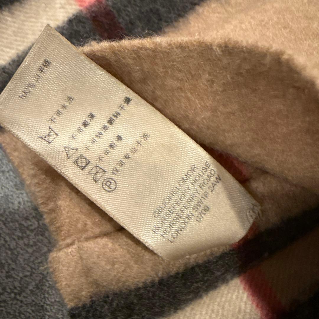 土日特価バーバリープローサム　カシミヤ　スヌード　マフラー