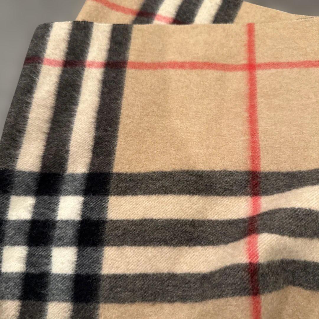 土日特価バーバリープローサム　カシミヤ　スヌード　マフラー