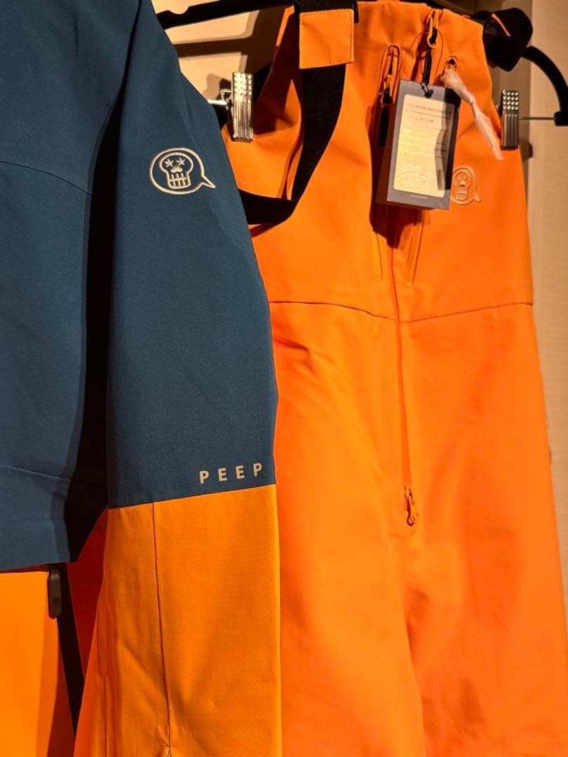 unfudge 25-26 peep JKT & BIBPNT 上下セット