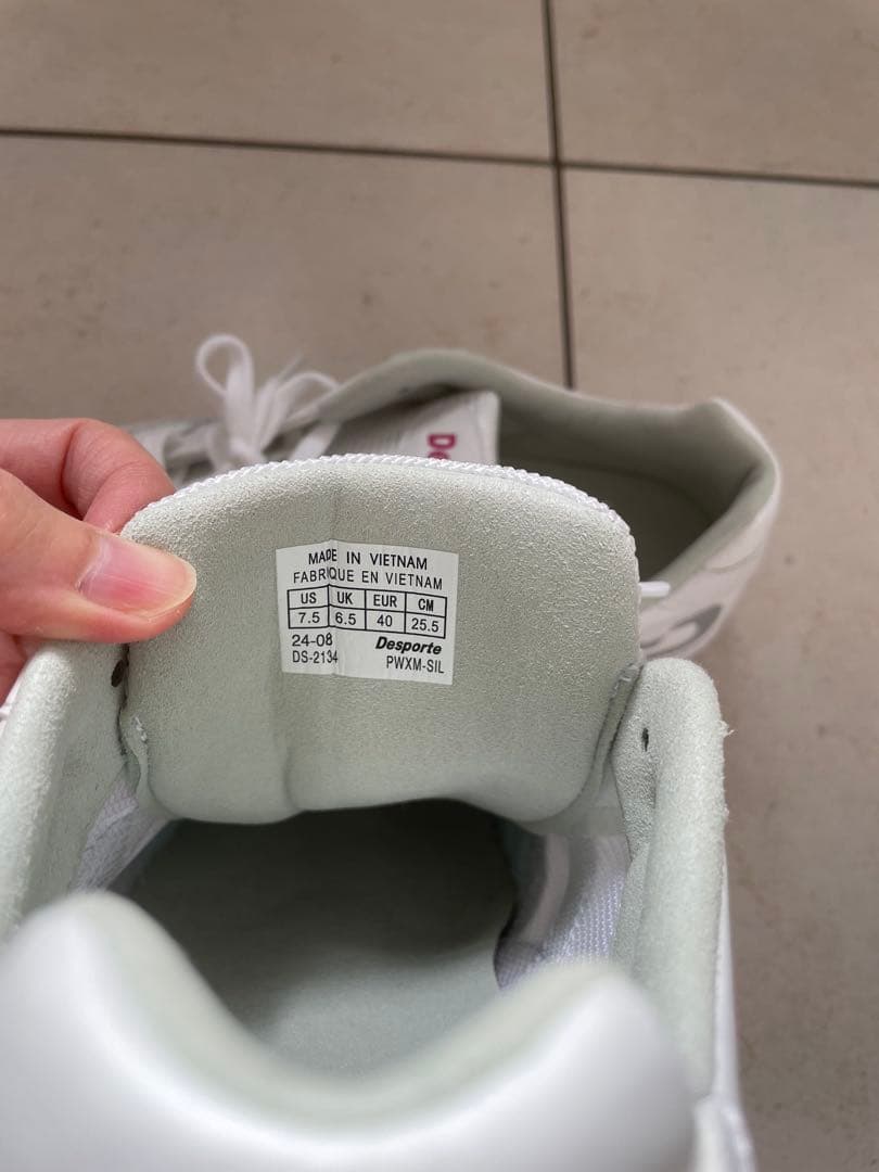 Desporteフットサルサッカーシューズ 25.5cm ホワイト