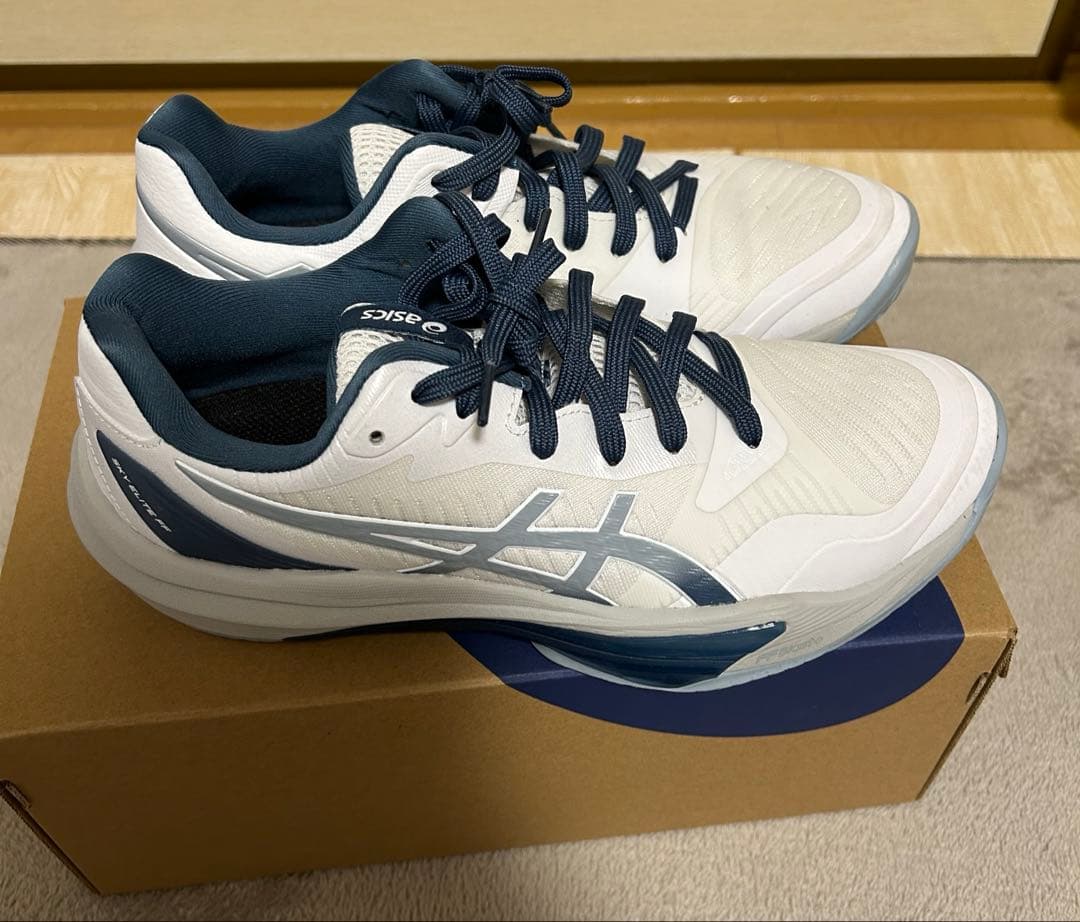 SKY ELITE FF ホワイト/ドルフィングレー 25.0