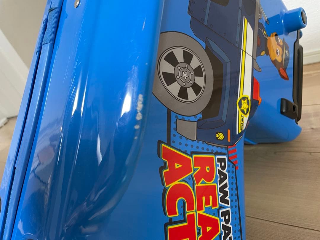 パウパトロールスーツケース 子供用キャリーケース（乗れるタイプ・約3～7歳向け）