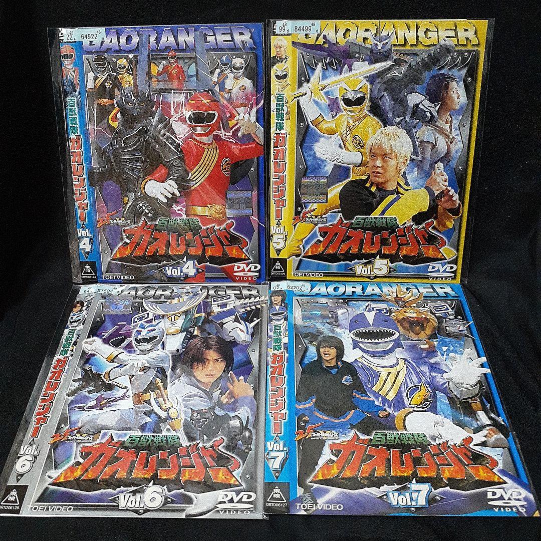 【DVD】百獣戦隊ガオレンジャー12枚全巻セット❗️