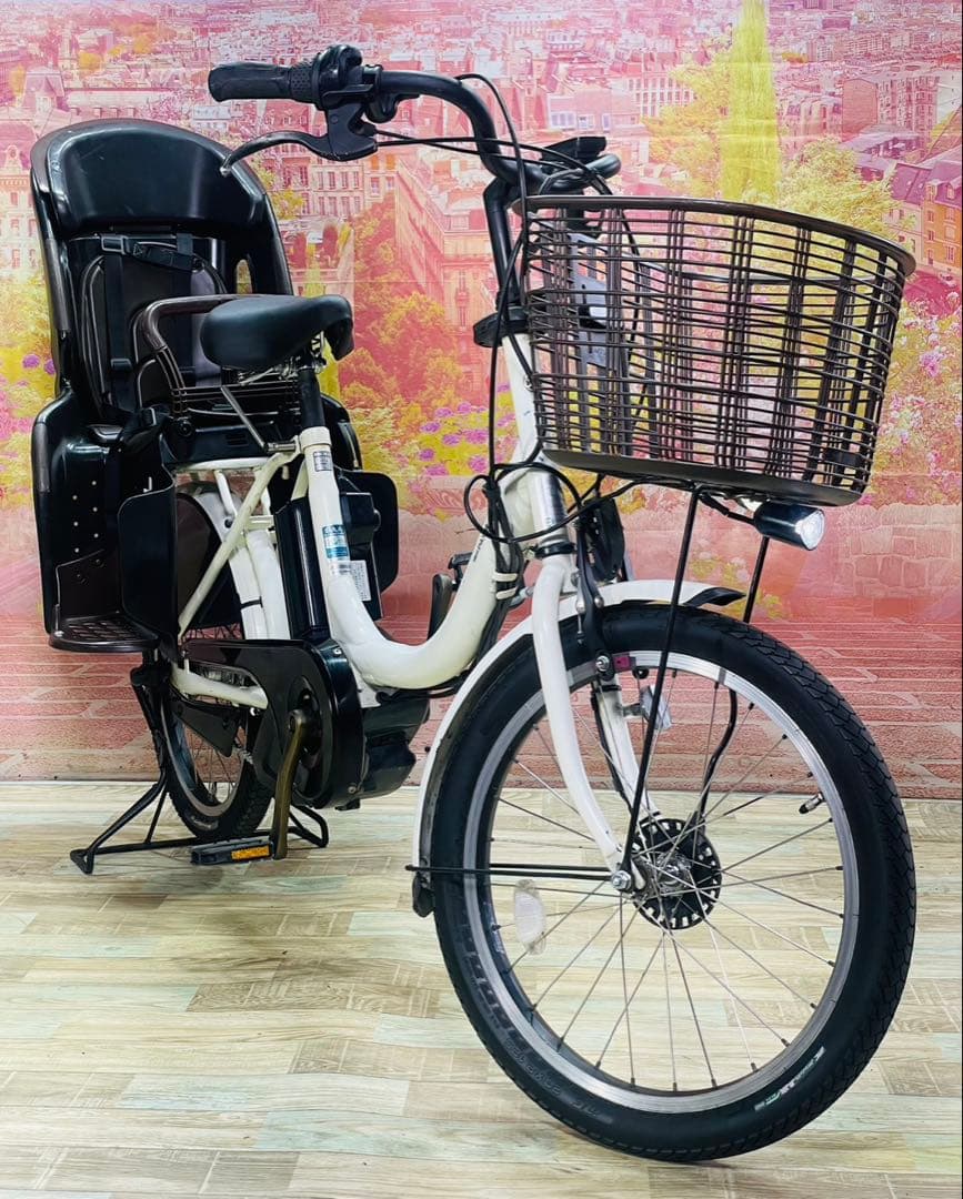 ZK3373 電動自転車 ヤマハ パスバビー 子供乗せ 20インチ 送料無料