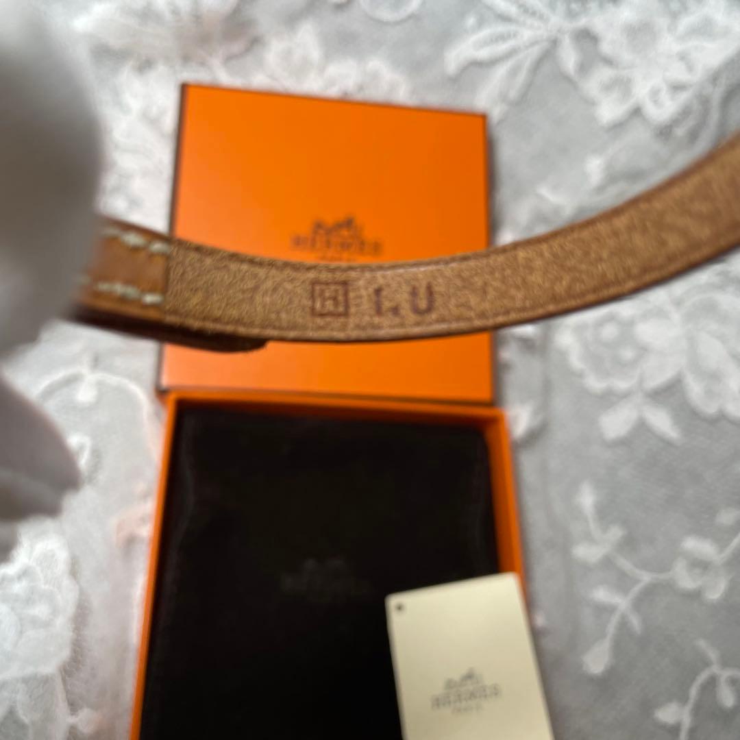 ❣️美品❣️エルメス　アピ3 ブレスレットベージュ ブレスレット　バングル