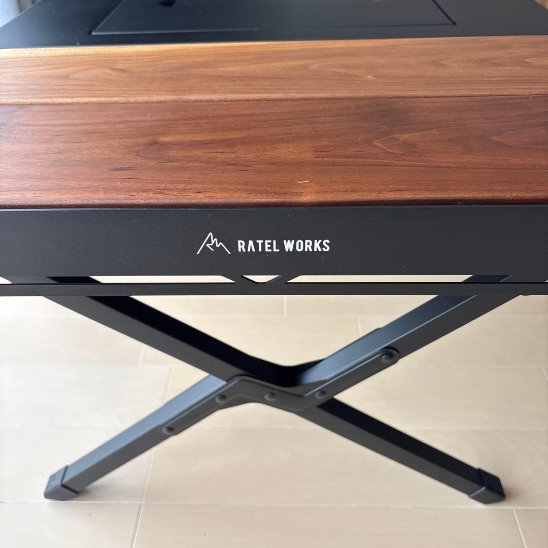 ナ*ラ様 RATEL WORKS WOOD PANEL TABLE 120