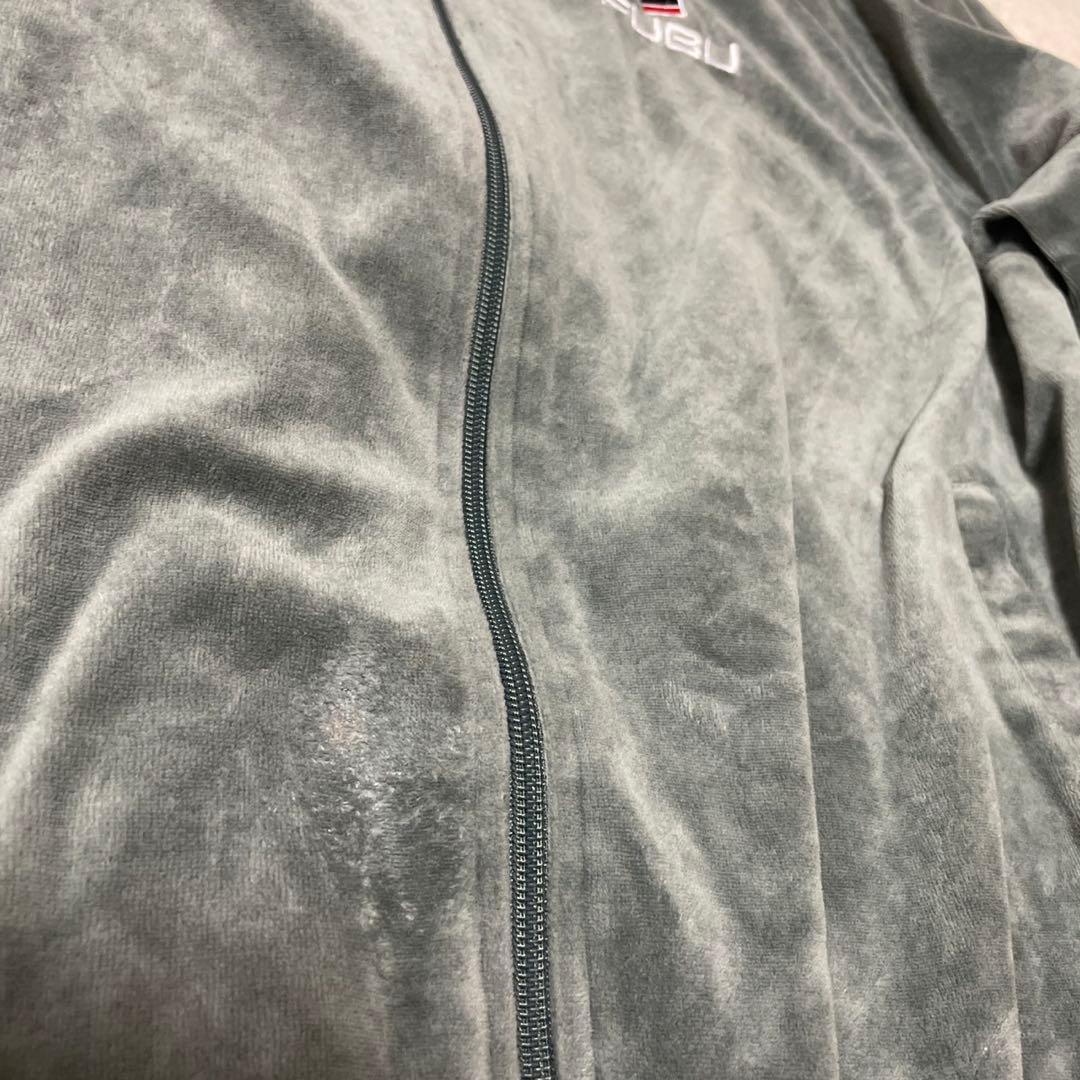 サイズL フブ ベロア セットアップ 上下セット ベルベット トラックジャケット