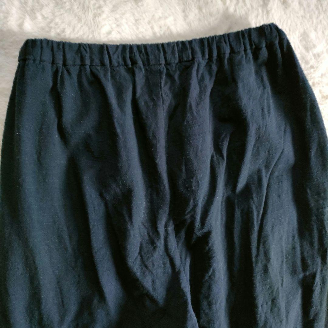 【✨極美品✨】ヤンマ産業◎会津木綿 イージーパンツ 濃紺