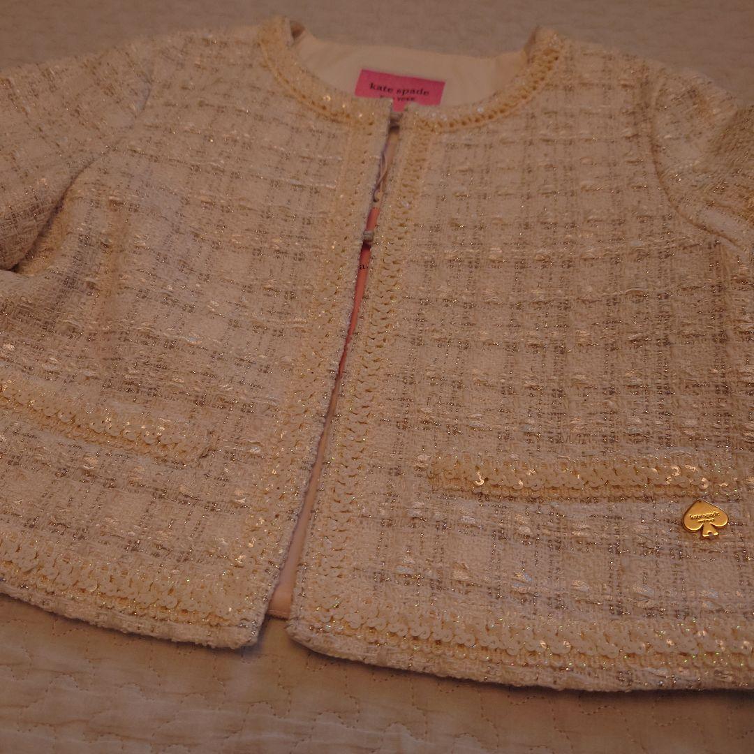 ＊新品未使用＊ケイトスペード　ホワイトツイード　フォーマルセット