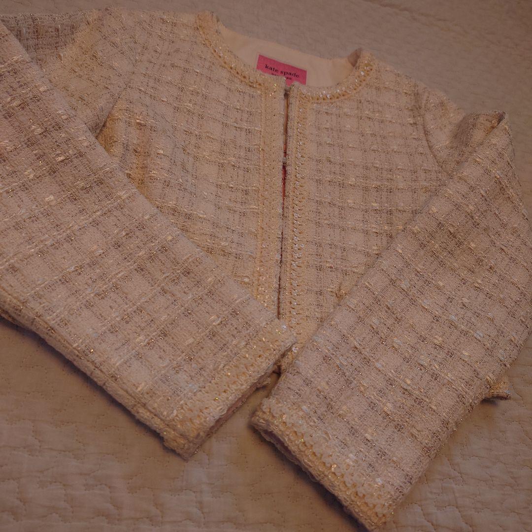 ＊新品未使用＊ケイトスペード　ホワイトツイード　フォーマルセット