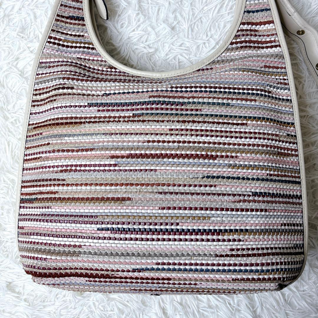 バッグ COACH ERGO Upcycle 2021 Woven Bag