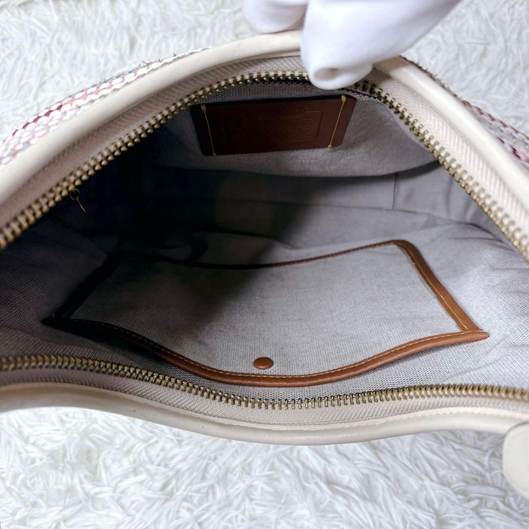 バッグ COACH ERGO Upcycle 2021 Woven Bag