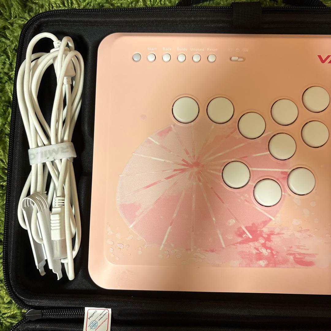 Varmilo FK2 アーケードコントローラー ピンク 花柄