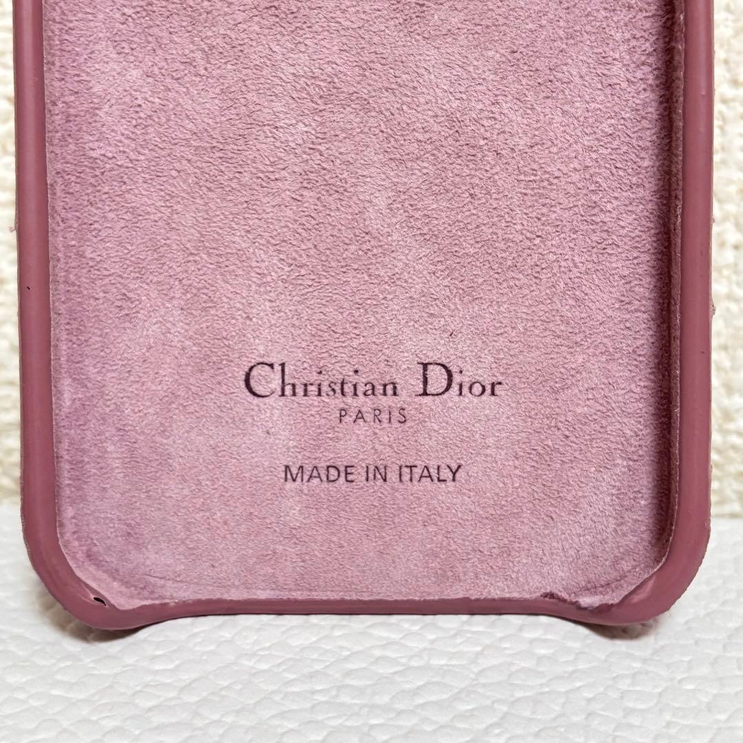 【新品未使用 即購入◎】レディディオール iPhone12ケース ラムスキン