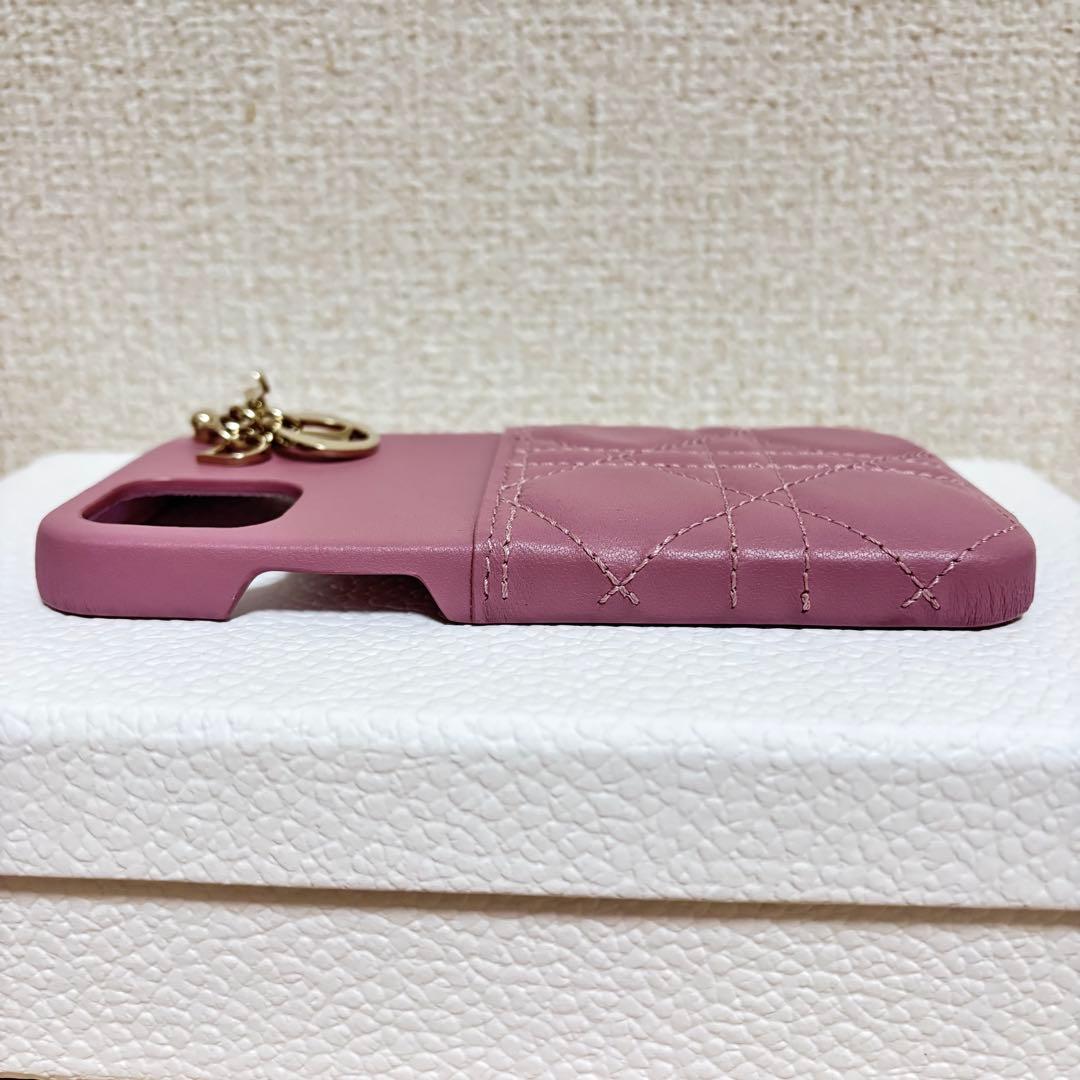 【新品未使用 即購入◎】レディディオール iPhone12ケース ラムスキン