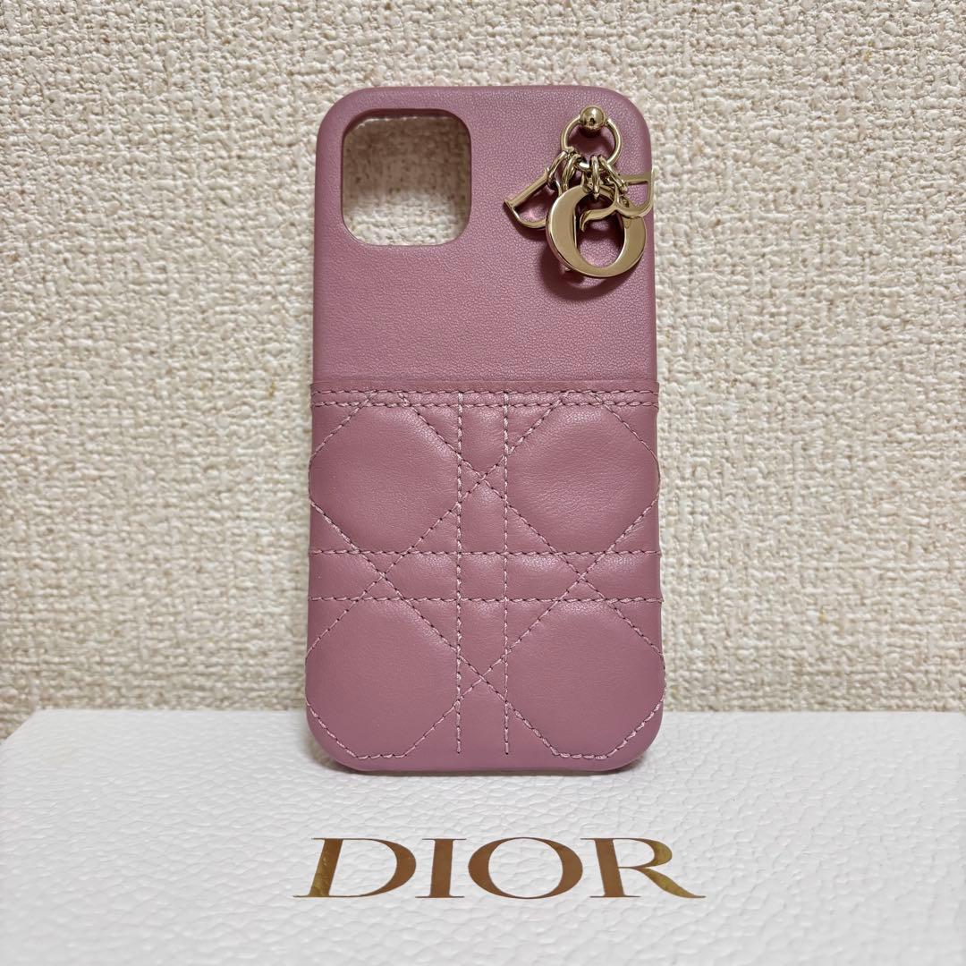【新品未使用 即購入◎】レディディオール iPhone12ケース ラムスキン
