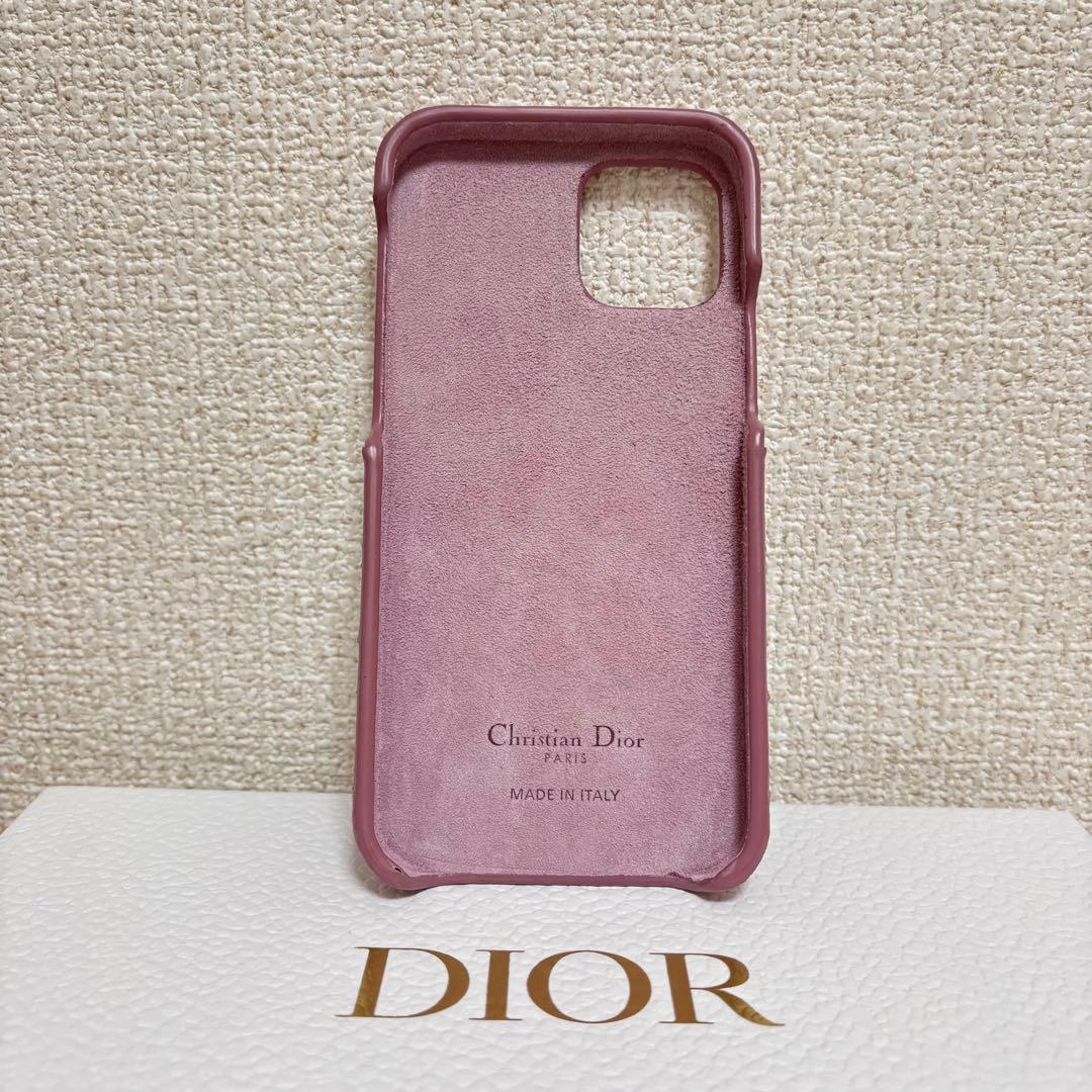 【新品未使用 即購入◎】レディディオール iPhone12ケース ラムスキン