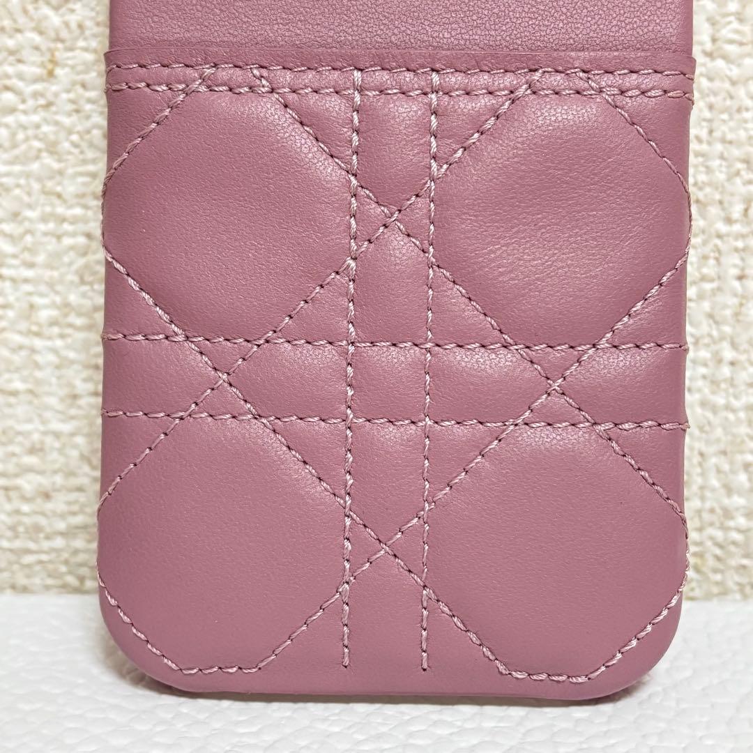 【新品未使用 即購入◎】レディディオール iPhone12ケース ラムスキン