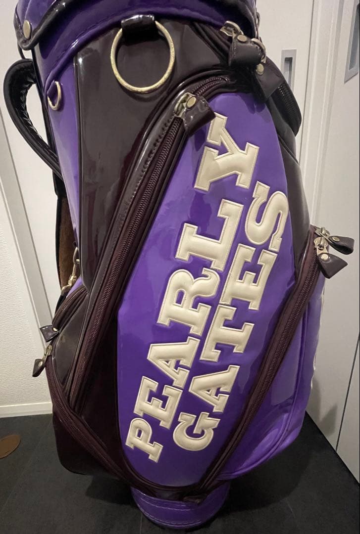 PEARLY GATES ゴルフバッグ 紫色