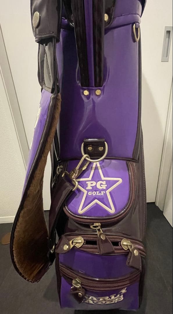 PEARLY GATES ゴルフバッグ 紫色