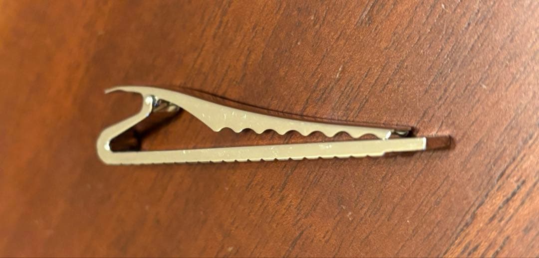 【美品】LOUIS VUITTON クラヴァット メタル ディジット タイピン