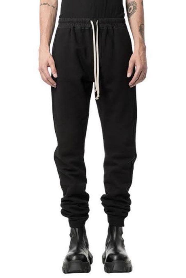 リックオウエンス ダークシャドウ ドローストリング スウェットパンツ フレア