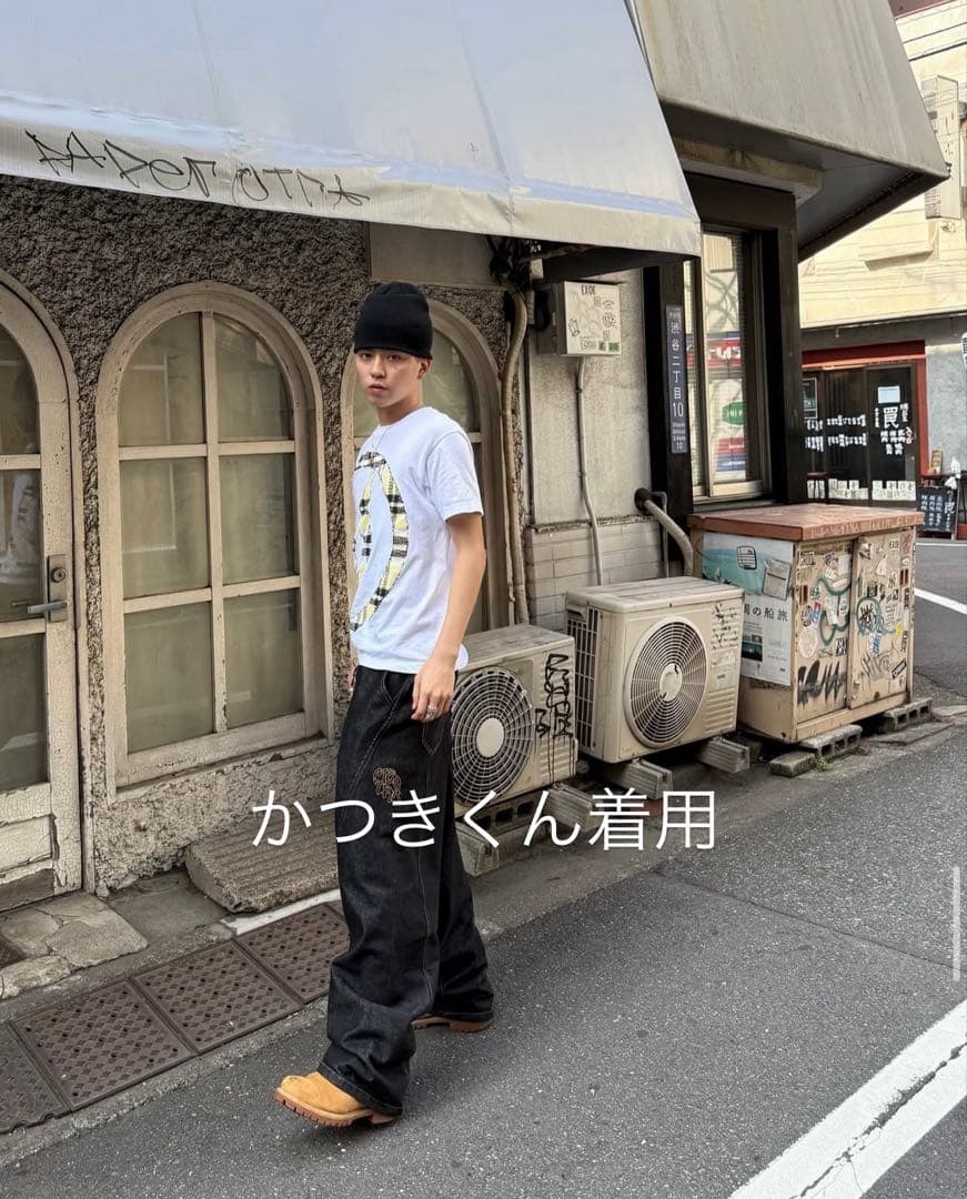 かつきくん着用Tinberiandイエローブーツ