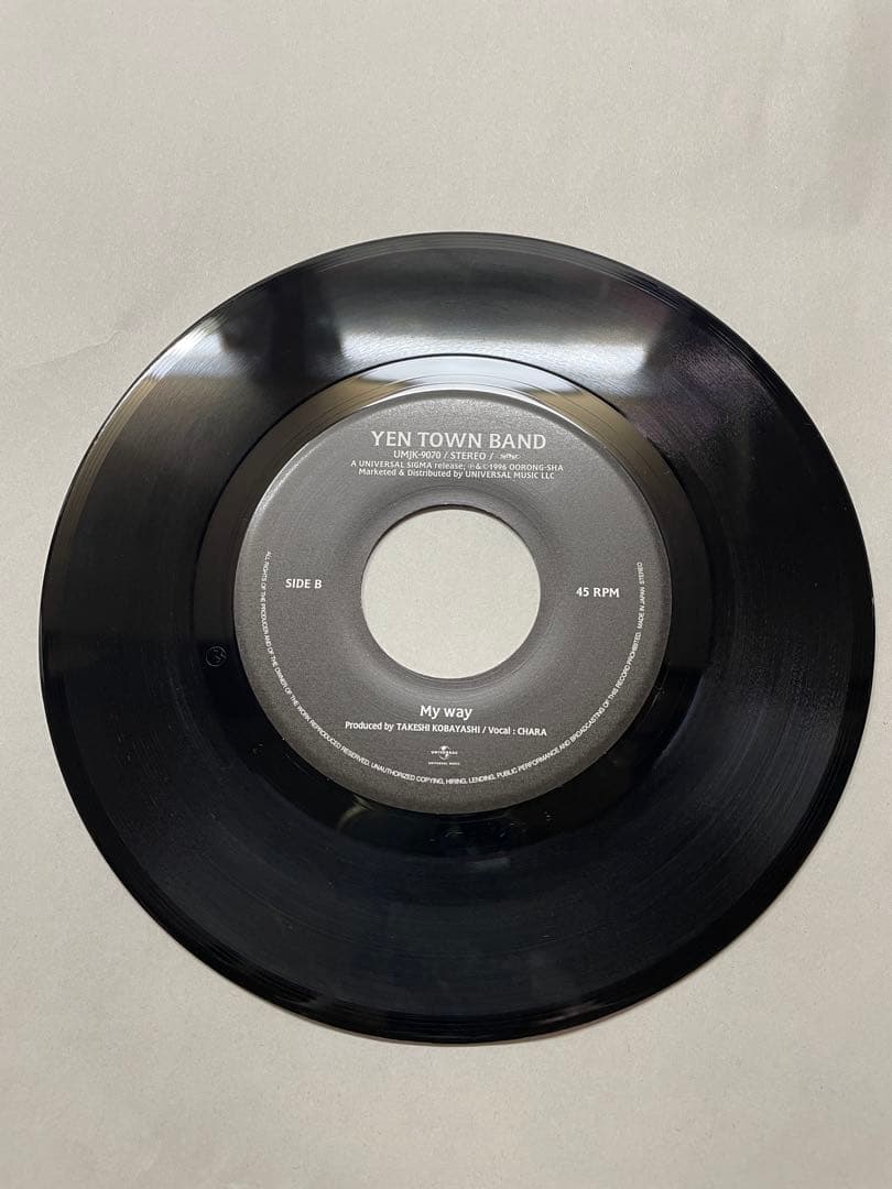 YEN TOWN BAND 7インチ レコード EP 希少