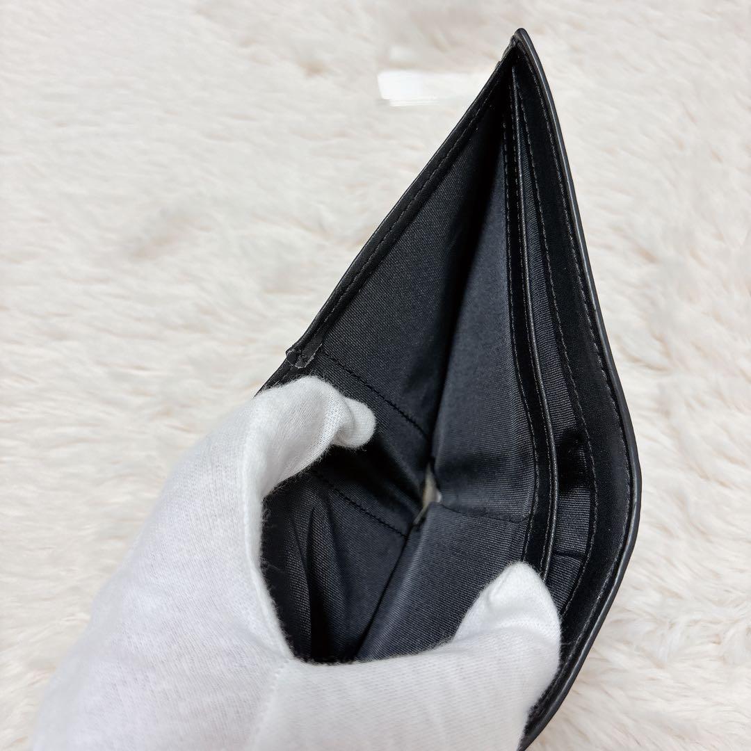 美品✨ポールスミス マーケトリーブライトストライプ ラビット 二つ折り財布