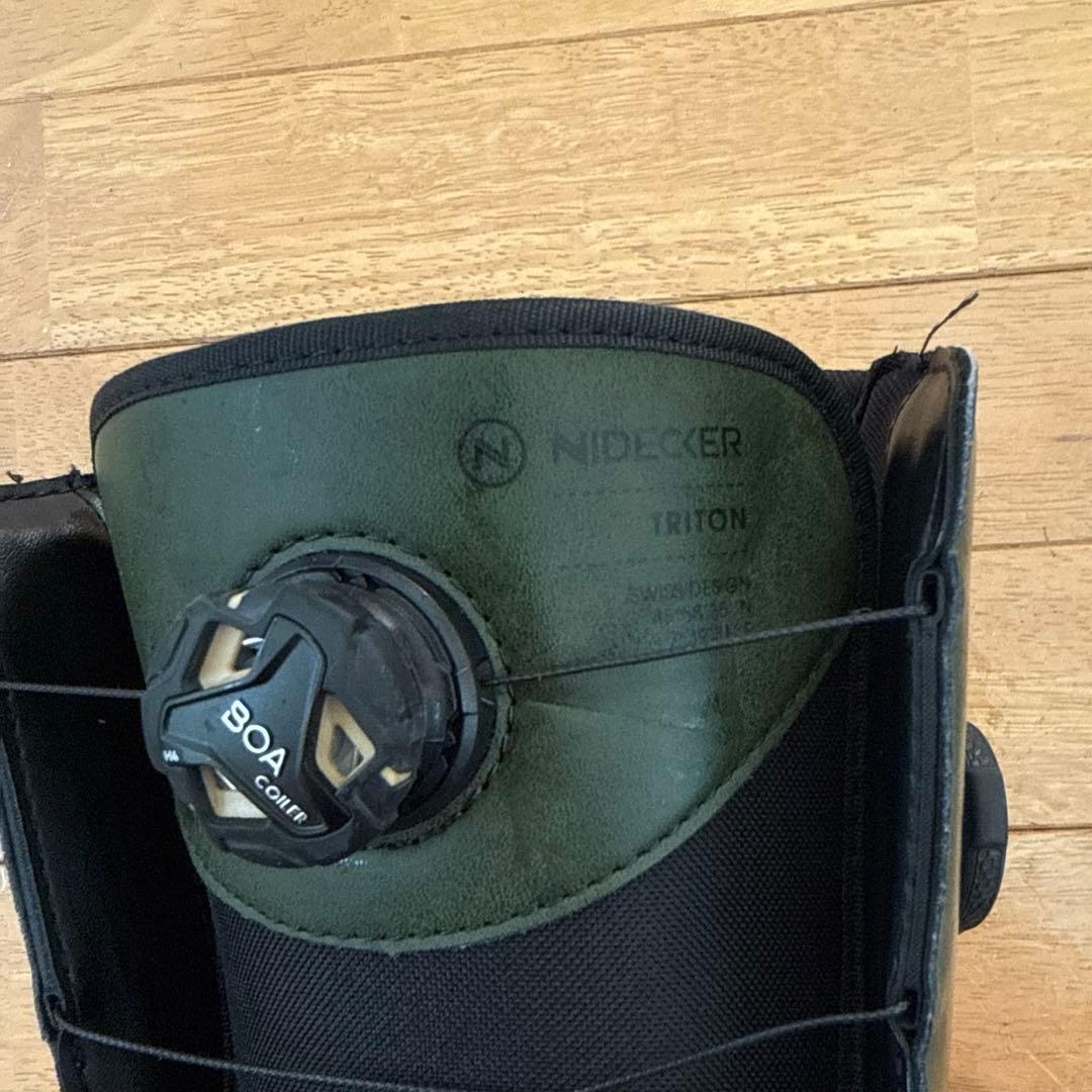 あまねさま　 nidecker triton 28.0cm オリーブ