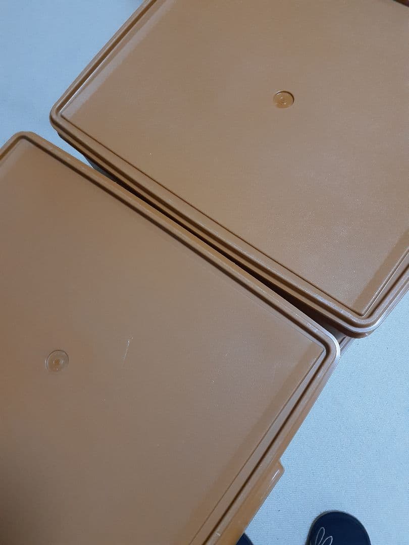 タッパーウェア　ディープスーパーケース収納ケース4個セット