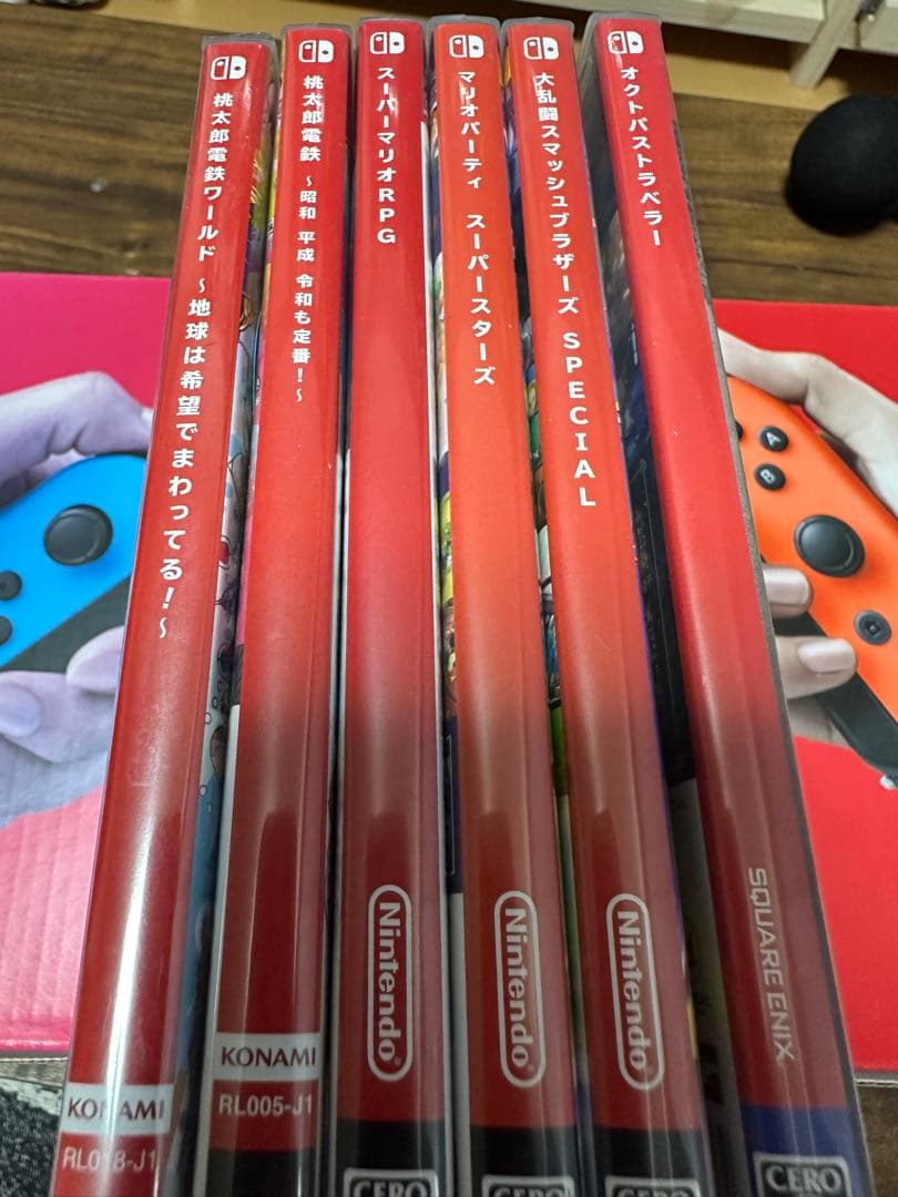 Nintendo Switch 本体 + ゲームセット + 256gbSDカード