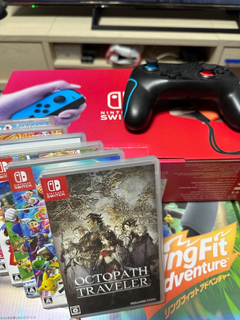 Nintendo Switch 本体 + ゲームセット + 256gbSDカード