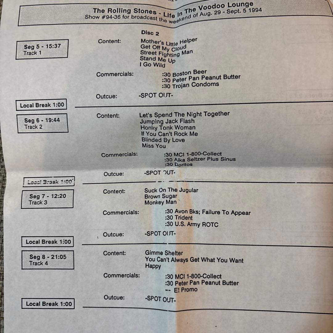 ラジオ放送用音源 / rolling stones 6CD