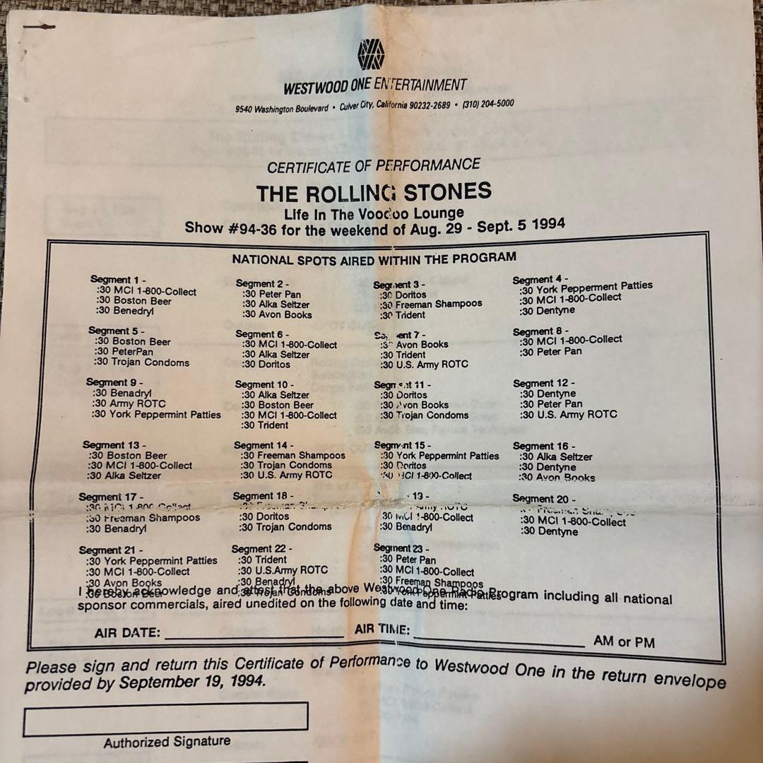 ラジオ放送用音源 / rolling stones 6CD