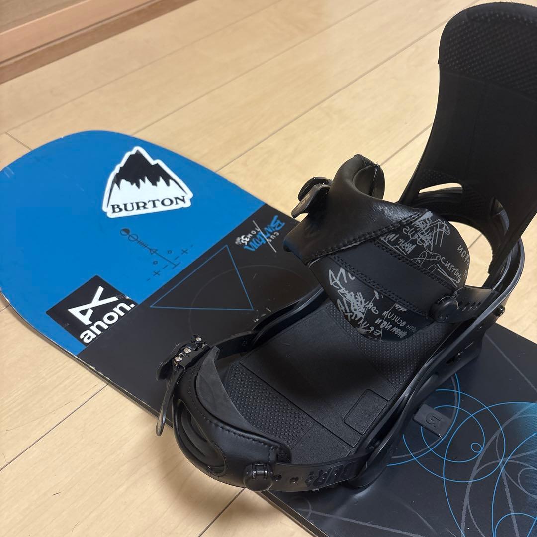 BURTON CUSTOM スノーボード (ビンディング付)