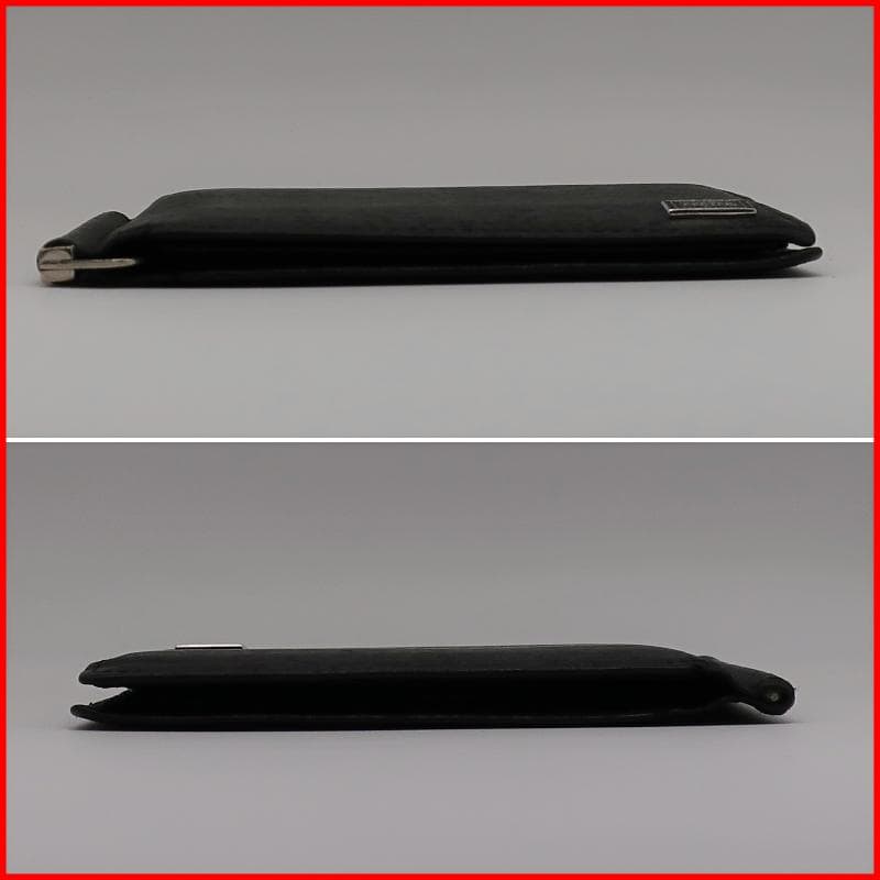 正規品 ポーター Porter 吉田カバン マネークリップ カレント 黒 大容量