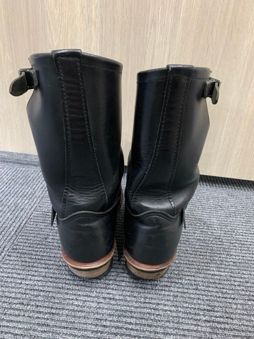 レッドウィング 2268 エンジニアブーツ 8D 26cm ブラック USA製