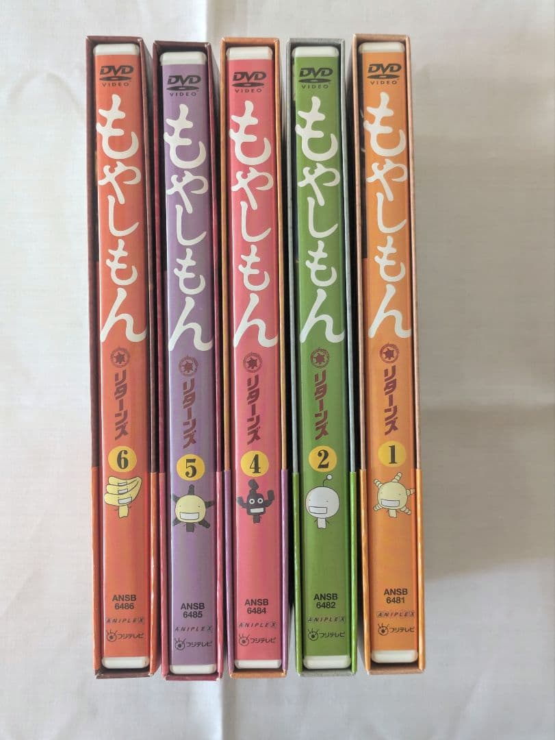 アニメ DVD もやしもんリターンズ 1,2,4,5,6巻　初回限定版