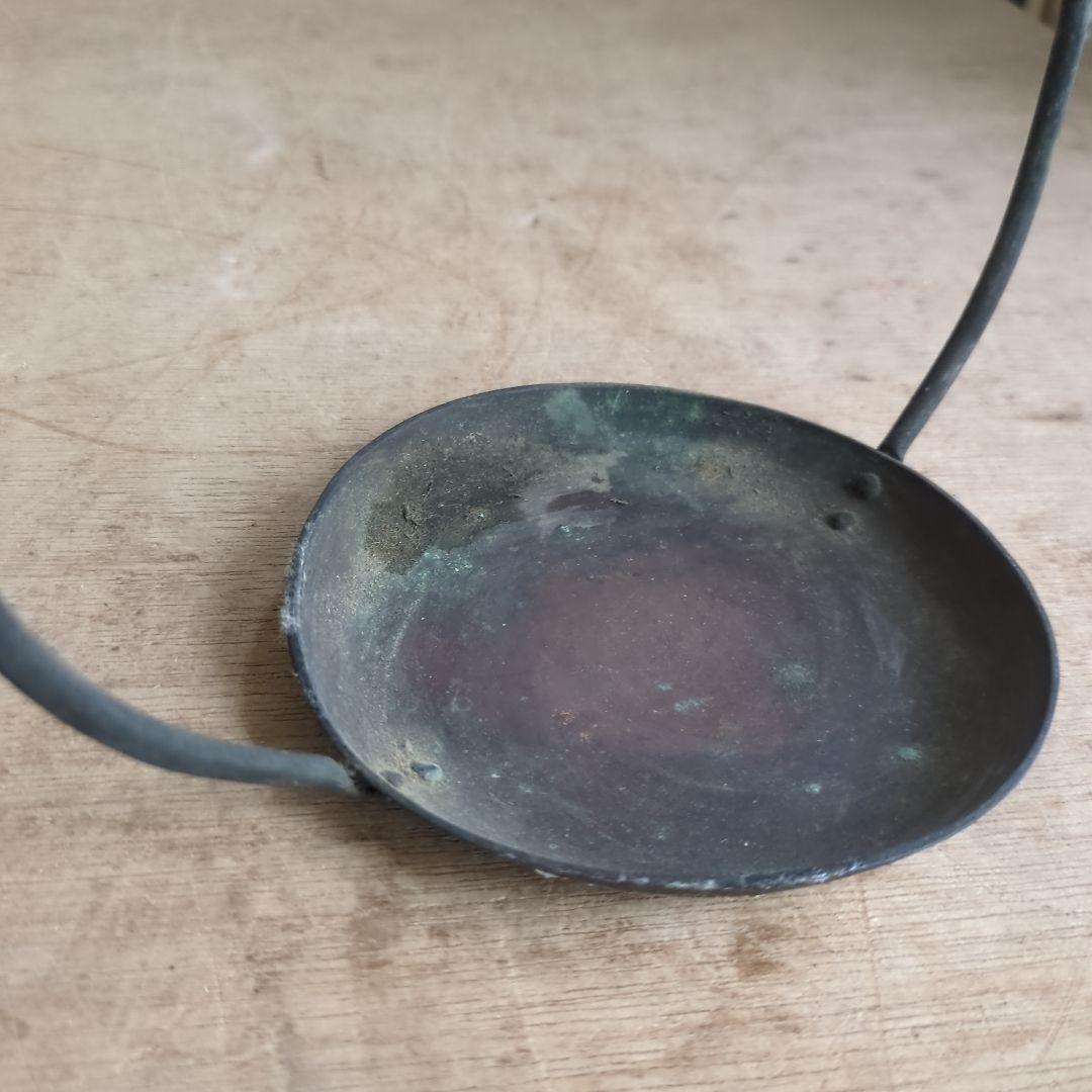 骨董 灯明器 燭台 古銅 オブジェ 花置き 飾り台 アンティーク