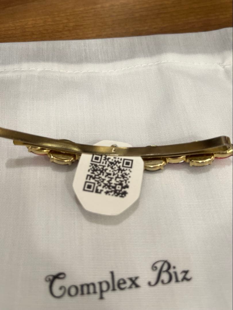 コンプレックスビズ　ロングピン　スワロ