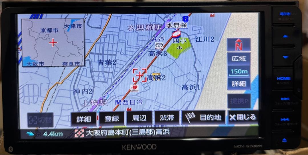 ケンウッドKENWOOD MDV-S706W 2019